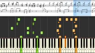 Broadway Rag - James Scott - tutorial SYNTHESIA