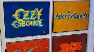 Rock 'N Roll Paintings Sold and Memorabilia.