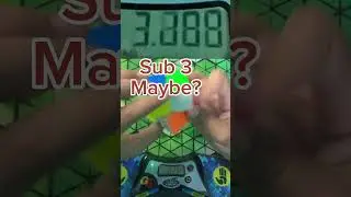 Not even sub&hellip; #speedsolve #speed #rubikscube #solve #shorts