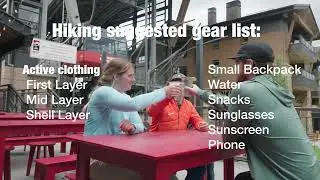 How to layer for summer activities at Jackson Hole Mountain Resort.