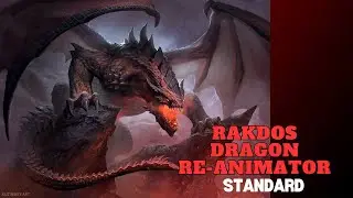 MTG Arena Deck Ranked Games with Rakdos Dragon Re-Animator! Fun deck to use in Standard!