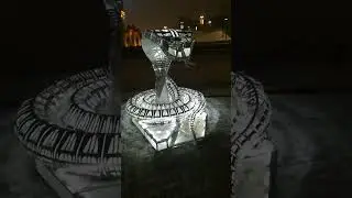 WOW!!! 12 Luminous Statues!!! SYMBOL OF THE YEAR OF THE SNAKE!!! #shots