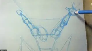 Dibujando a SPIDERMAN paso a paso con Guflo 1ra parte