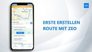 Erste Route mit Zeo Route Planner erstellen