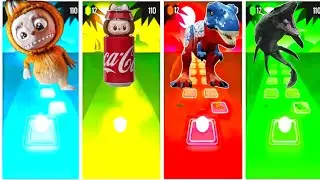 Labubu Horror Skunx🆚Labubu Coca cola 🆚 Jurassic world King kong 🆚jurassic world King 🎶 Who is Best?