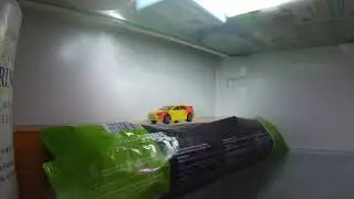 Hot wheels Mitsubishi Lancer EVO changing color in refrigerator - Time lapse