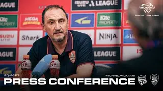 Michael Valkanis | Press Conference | Adelaide United vs Brisbane Roar