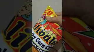 🌈ASMR😱Alibaba Corn Chips #shorts #asmr #satisfyingvideo #snacks