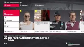 Riviera restoration - Level 3 - Silent Assassin