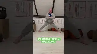 10 March 2024. Mobility.#morningroutine #morningmotivation #over50 #mobilitytraining