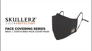 Skullerz&reg; 8800 Contoured Mask is Multi-Layer & Adjustable to Comfortably Reduce Spread of Covid-19