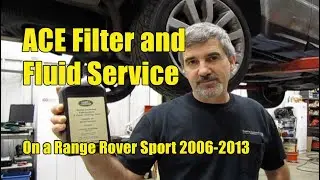 Обслуживание фильтров и жидкостей Range Rover Sport | Atlantic British представляет
