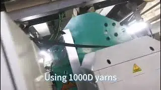 How to use LLS HSGE2320EL Latch Needle Warp Knitting Machine to produce safety nets and sports nets?