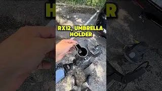 Best umbrella holder for the RX12, CX12 Powakaddy trolly