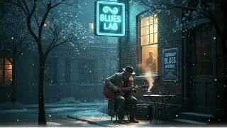 February | Stormy Deep Blues Instrumental - The Shadow of Spring