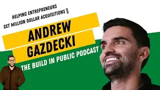 Andrew Gazdecki on The Build In Public Podcast