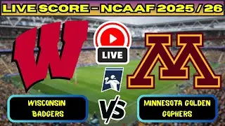 🔴 Wisconsin Badgers vs Minnesota Golden Gophers | NCAAF Football | Live Score Update Nov 29
