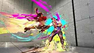 street fighter 6 🤜 Luke 🆚 Kimberly (perspective view)