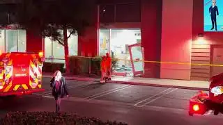 #Redlands 24 Hour fitness gets a car in swimming pool