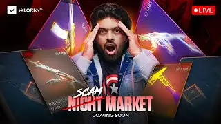 🔴1 day to go for Night Market✨- we&rsquo;ll be reviewing it LIVE #valorantlive #valorantindia