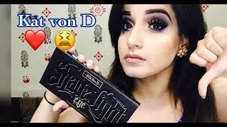 KAT VON D SHADE + LIGHT EYE CONTOUR PALETTE | SMOKEY EYE TUTORIAL | SHRADHA DHINGRA