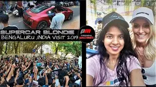 Supercar Blondie Rally/Bollywood Dance -BENGALURU FANS GO CRAZY!!!