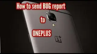 how to send bug report to oneplus (English)