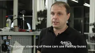 Diagnostics of EPS racks controlled by CAN and FlexRay