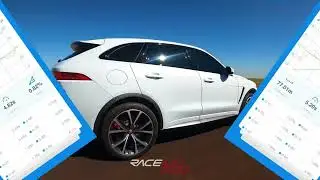 Jaguar F-Pace SVR 550HP acceleration / Times via ​⁠@dragymotorsports