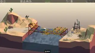 Poly Bridge 2- 2 14m Drawbridge