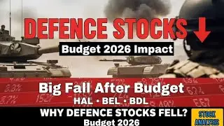 Why Defence Stocks Fell After Budget 2026? | HAL, BEL, BDL Stock Analysis