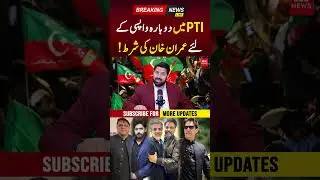 Imran Khan's Decision For Ex-PTI Leaders | PNPNews #shorts