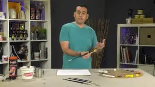 Creative Mark Pro Stroke Premium White Bristle Brushes -  Product Demo