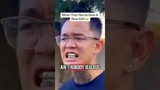 When You Homie Get His First Grill 😂 #trending #viralvideo #funny #memes