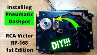 DIY How to install Pneumatic Dashpot || RCA Victor RP-168 1st Edition || UPDATED