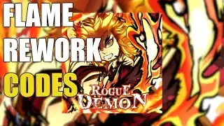 [🔥 FLAME REWORK] ROGUE DEMON CODES [ROBLOX]