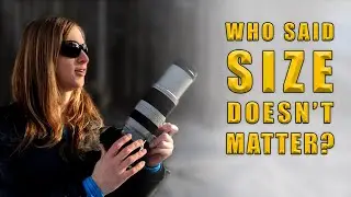 SIZE MATTERS! Telephoto lens compression at 400mm | Banff Photography
