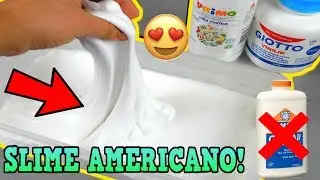 SLIME PERFETTO AMERICANO FATTO CON COLLA GIOTTO?! (SLIME THICK E GLOSSY) Iolanda Sweets