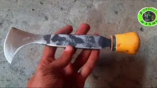 Making a Quarter moon knife | Craftsmen knife