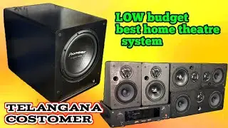We Bought the Cheapest 5.1 Surround Sound System. Low budget best price 5.1 home theatre full packeg