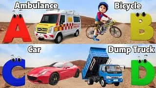 ABC Transportation Song | Alphabets Kids song | Learn Alphabets and English for Kids (Fun)
