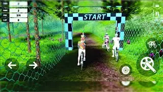 MTB Downhill Mountain Bike Gameplay (Dev: blackfoot games) | Andro Gaming Inspector #gaming #games