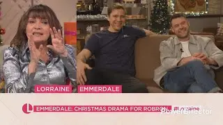 Danny Miller and Ryan Hawley's Interview On Lorraine (24/12/25)
