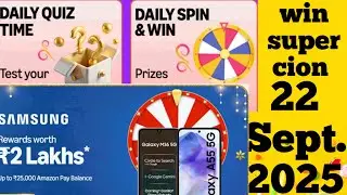 Amazon Daily Quiz Answer Amazon Sumsung Galaxy Quiz Answer Amazon sale OfferToday Amazon pay Balance