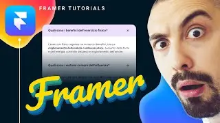 Come creare un Accordion in Framer: Guida Step-by-Step