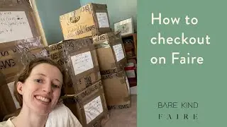 How to checkout in Faire Wholesale Marketplace | A Step by Step Guide