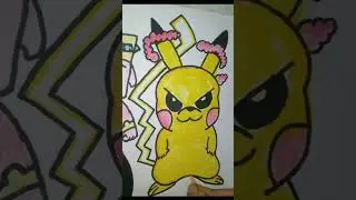 Angry pikachu | #pikachu #short #shorts #trending #angry