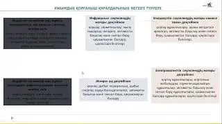Ұжымдық қорғаныс құралдары. Collective protective equipment.