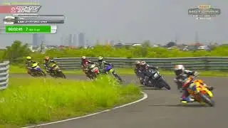 Full Race Bebek 2T Standar 125cc Open |  MOTOPRIX Round 1 Surabaya |  Sirkuit Gelora Bung Tomo