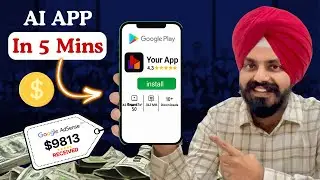 How I Build Real Mobile App with AI in 5 mins (No Coding)